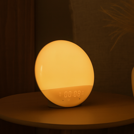 Réveil Simulateur d'Aube LED – Aide au Sommeil & Réveil Naturel