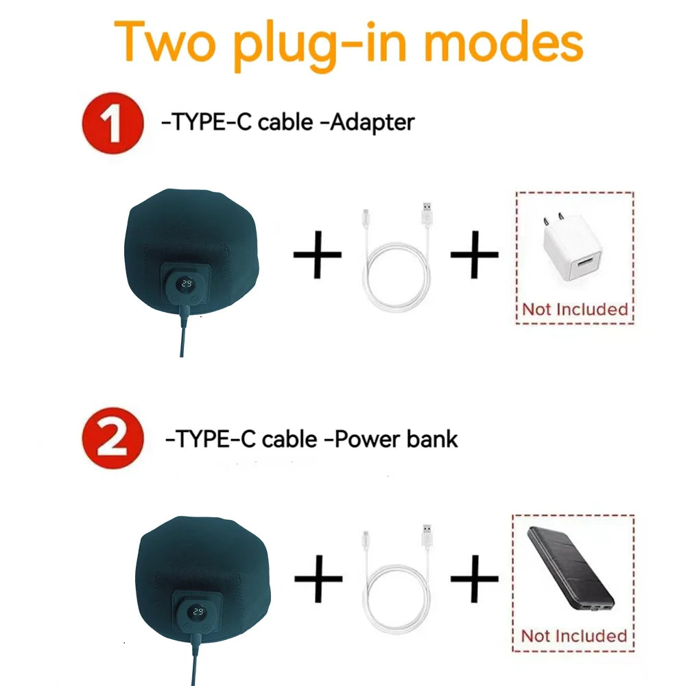 Bonnet de luminothérapie LED rouge – 96 LEDs infrarouges 660 nm & 850 nm – Repousse des cheveux – Anti-chute & soin capillaire