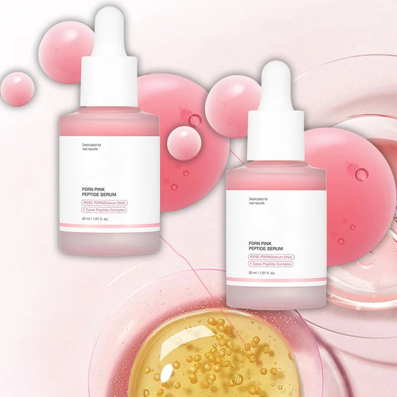 Sérum coréen aux peptides & collagène – Anti-acné – Hydratation intense – Éclat & peau lisse