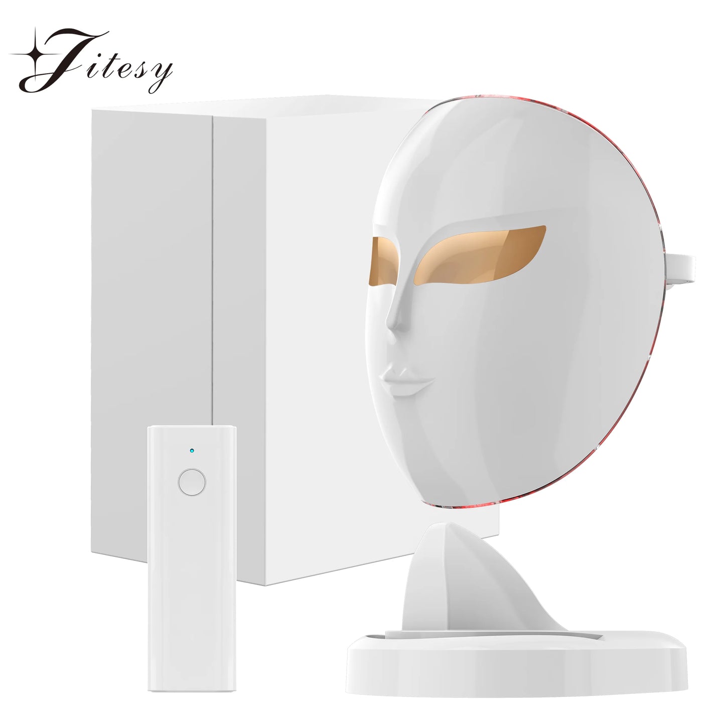 Luminothérapie LED visage 3 couleurs – Rajeunissement, anti-âge & fermeté – Soin anti-rides et tonifiant