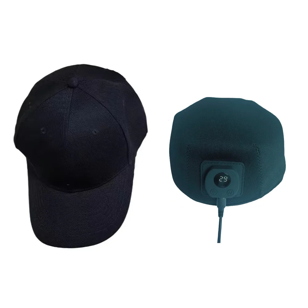 Bonnet de luminothérapie LED rouge – 96 LEDs infrarouges 660 nm & 850 nm – Repousse des cheveux – Anti-chute & soin capillaire