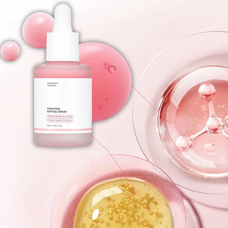 Sérum coréen aux peptides & collagène – Anti-acné – Hydratation intense – Éclat & peau lisse