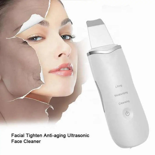 Spatule Ultrasonique Visage – Nettoyage & Soin Professionnel à Domicile